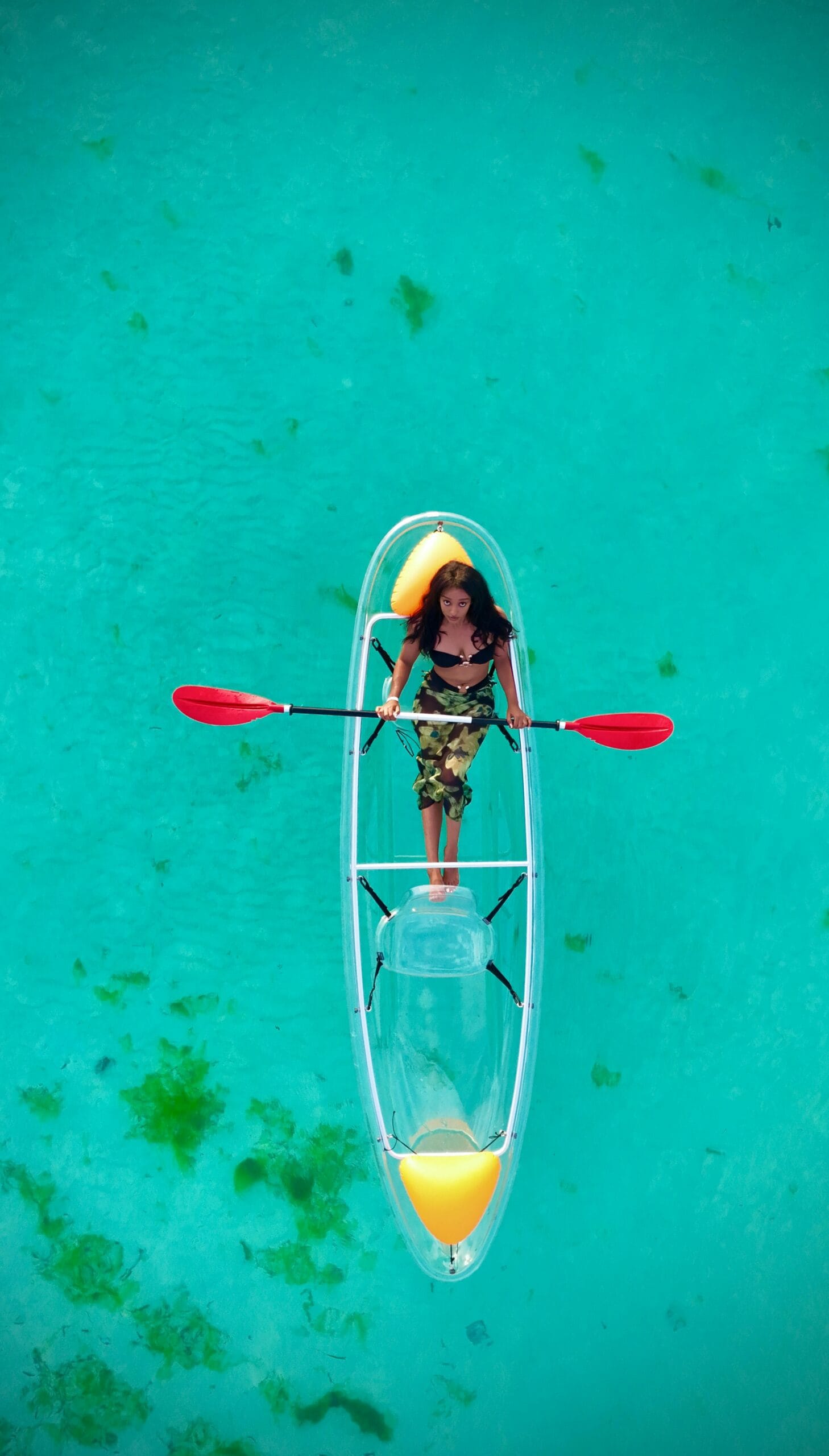 Clear Kayaking in Nungwi Zanzibar with Saving Tour