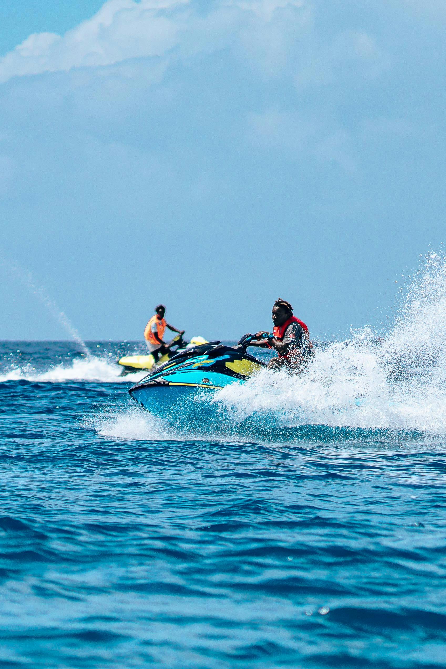 Jetski adventure in Zanzibar
